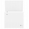 Ларь морозильный с белой крышкой Haier HCE251R fedosline