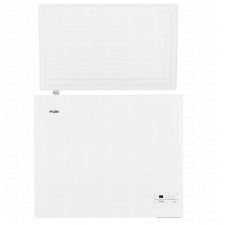 Ларь морозильный с белой крышкой Haier HCE251R fedosline