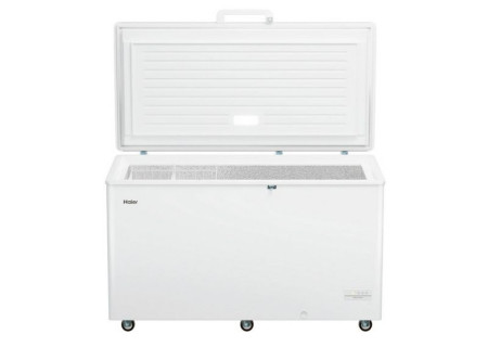 Ларь морозильный с белой крышкой Haier HCE430RFC fedosline