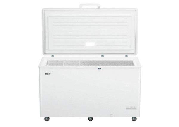 Ларь морозильный с белой крышкой Haier HCE430RFC fedosline