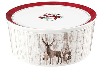 Салатник SELTMANN WEIDEN с крышкой LIFE CHRISMAS 25912 21Х9СМ 001.753905