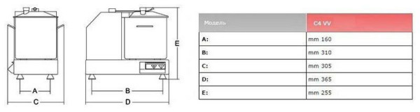 Куттер Sirman C 4 VV fedosline