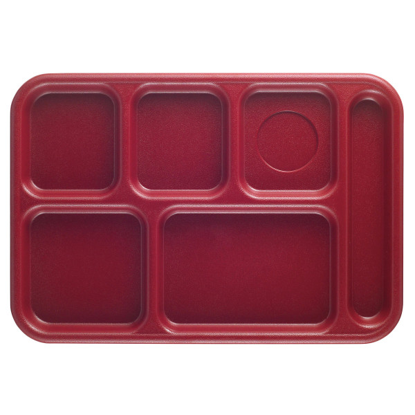 Поднос CAMBRO с 6 отделениями пластик 25,4 Х 36,5 Х 2,39 см BCT1014416