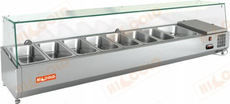 Витрина холодильная настольная Hicold Vrtg 1835 1/3 fedosline