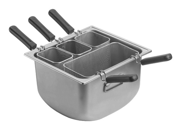 Емкость с 4-МЯ вставками для варки макаронных изделий 72Х38,3Х33СМ SPEEDY PASTA PINTINOХ 3390Q404
