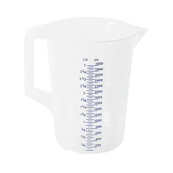 Стакан мерный пластик 3,0 л. PADERNO 47606-30