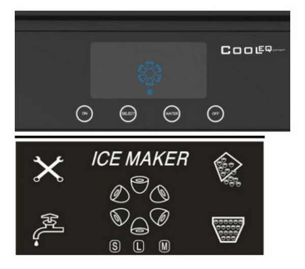 Льдогенератор-диспенсер Cooleq ICD-15W пальчики fedosline