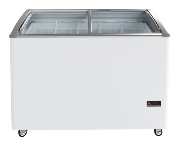 Ларь морозильный с гнутым стеклом Haier SD-416 Aelua с LED-подсветкой