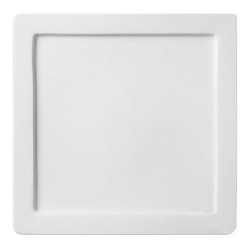 Тарелка CAMEO SQUARE RIM 28Х28CM H2СМ 713-111