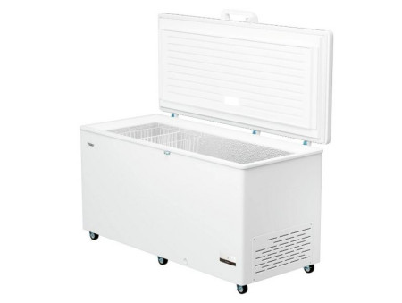 Ларь морозильный с белой крышкой Haier HCE520RFC fedosline