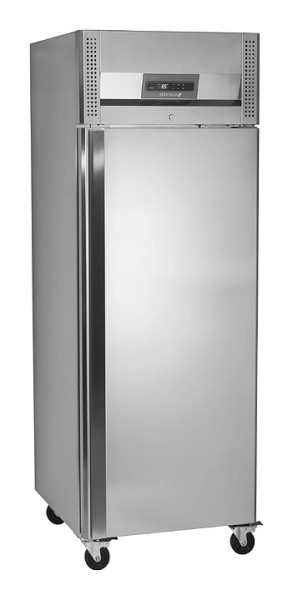 Шкаф холодильный с глухой дверью Tefcold RK505 нержавеющий