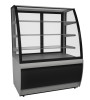 Витрина холодильная кондитерская K70 VM 1,3-1 Light версия 2.0 9005 fedosline