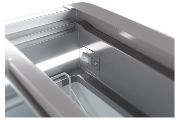 Ларь морозильный с гнутым стеклом Haier SD-516 AE fedosline
