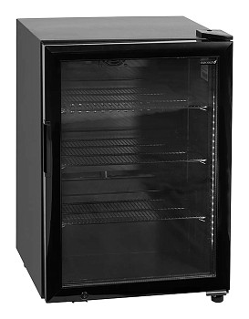Шкаф морозильный / для пресервов, икры со стеклом Tefcold UR90G-SUB Zero черный