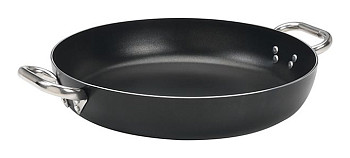 Сковорода ALBLACK алюминиевая 2 ручки 20Х4,5СМ PENTOLE AGNELLI 2110SSPI20