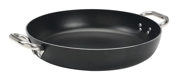 Сковорода ALBLACK алюминиевая 2 ручки 20Х4,5СМ PENTOLE AGNELLI 2110SSPI20