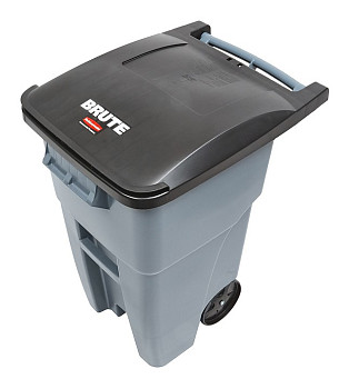 Контейнер для мусора на колесах RUBBERMAID 189,3 л FG9W2700GRAY