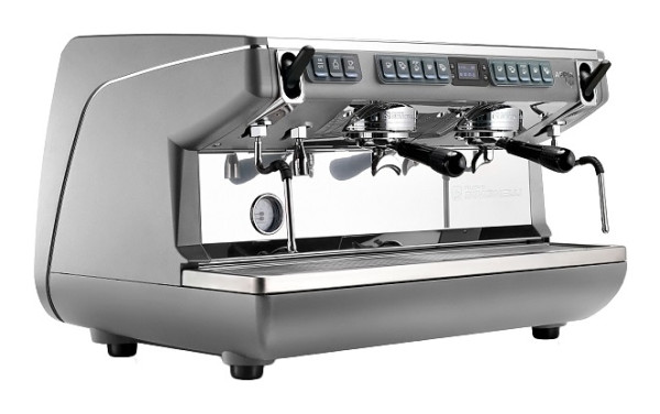 Кофемашина рожковая NUOVA SIMONELLI APPIA LIFE XT 2 GR V 220V высокая группа автомат серая