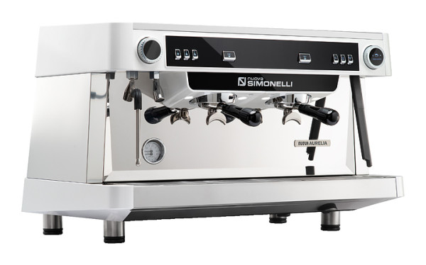 Кофемашина рожковая Nuova Simonelli Nuova Aurelia SEM 2GR S 220V Double выс. гр. полуавтомат белая