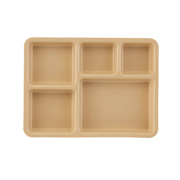 Поднос пластик с 5 отделениями CAMBRO 26,8X36,5X3,3СМ 1411CP161