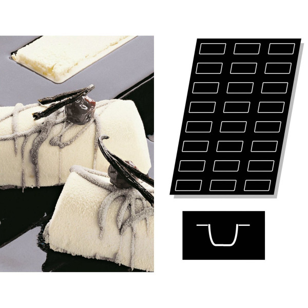 Форма для выпечки PADERNO силиконовая 60 Х 40 Х 3 см 47740-26
