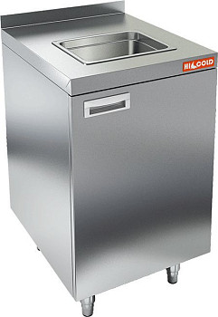 Стол с ванной моечной Hicold НБМСЗМ-4/6Б