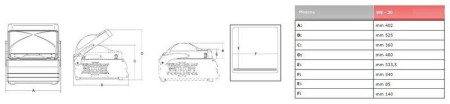 Аппарат упаковочный вакуумный Sirman W8 30 Easy Touch DX fedosline
