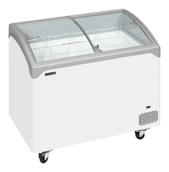Ларь морозильный со стеклянной гнутой крышкой Tefcold NIC301SCEB