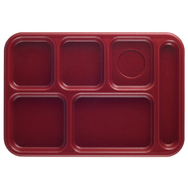 Поднос CAMBRO с 6 отделениями пластик 25,4 Х 36,5 см 10146CW416
