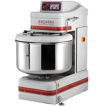 Тестомес Sigma спиральный Redline/Silver 80