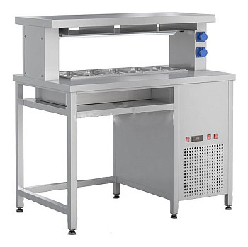 Стол для фасовки бургеров Robolabs СФ-125Н