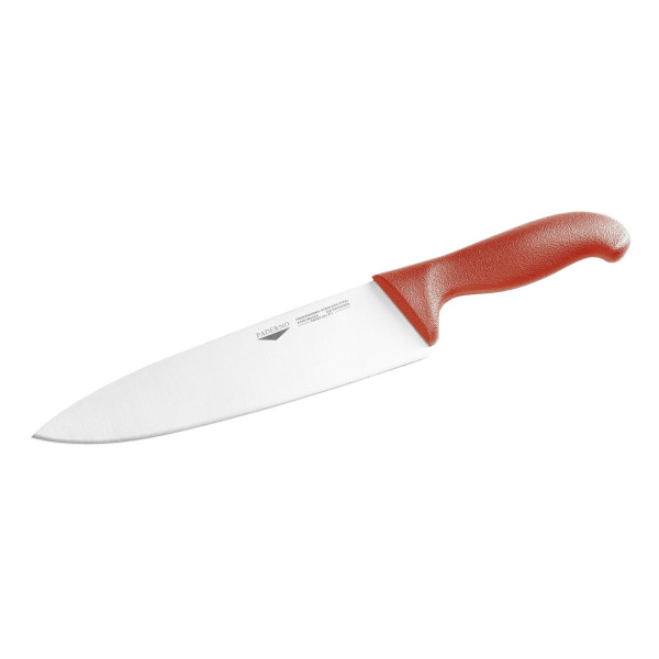 Нож поварской PADERNO 26 см красная ручка 18000R26