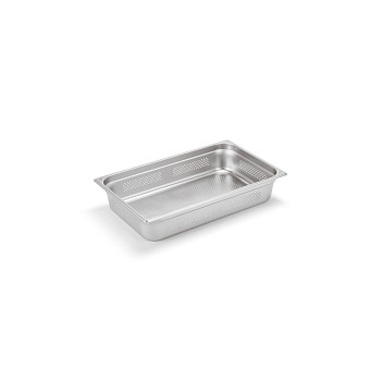 Гастроемкость PADERNO металл GN1/1-100 перф 14202-10