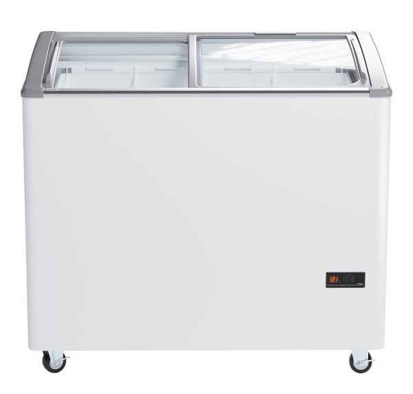 Ларь морозильный с гнутым стеклом Haier SD-336 Aelua с LED-подсветкой