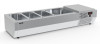 Витрина холодильная настольная A40 SM 1,2 (3 GN1/3+1 GN1/2)