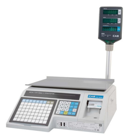 Весы эл.торговые CAS LP-6R (V 1.6) TCP-IP fedosline
