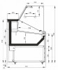 Витрина холодильная GC75 SM 1,0-1 9006-9003 fedosline