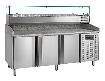 Стол для пиццы Tefcold PT1300 + VK38-200