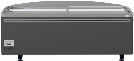 Ларь-бонета морозильная Haier GTE1850G серая fedosline